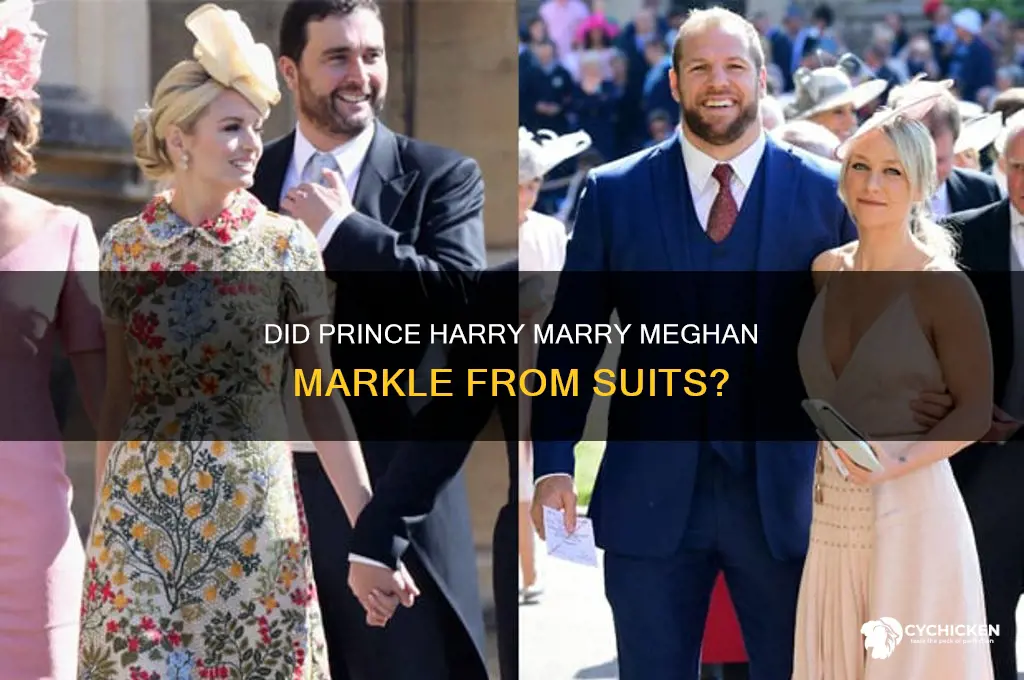 did prince harry marry the chick from suits