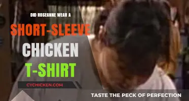 Roseanne's Sleeve Length and Chicken Shirt Mystery