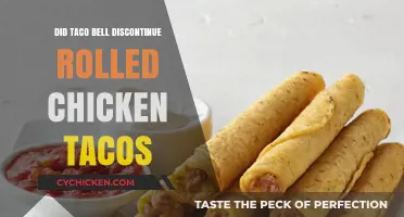 Are Rolled Chicken Tacos Still on Taco Bell's Menu?