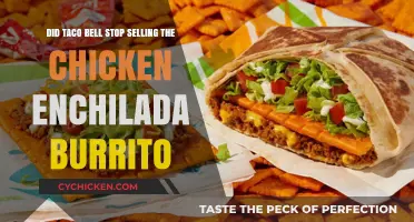 Taco Bell's Chicken Enchilada Burrito: Gone for Good?