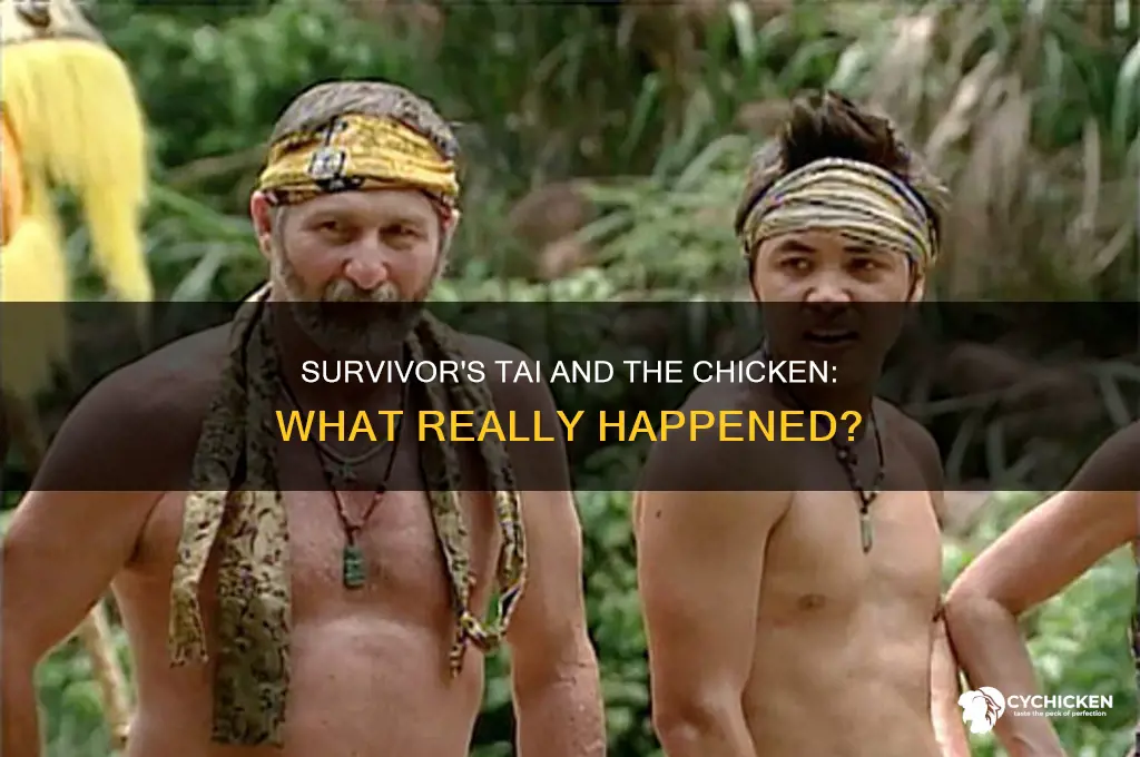 did tai from survivor keep the chicken