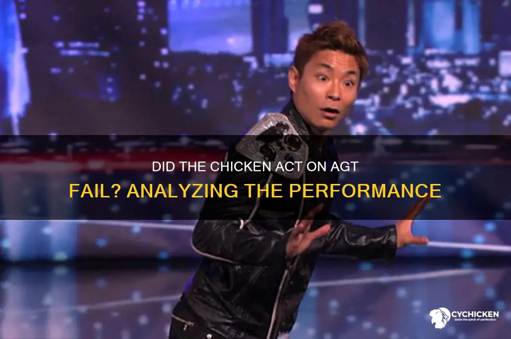 did the chicken act on agt fail