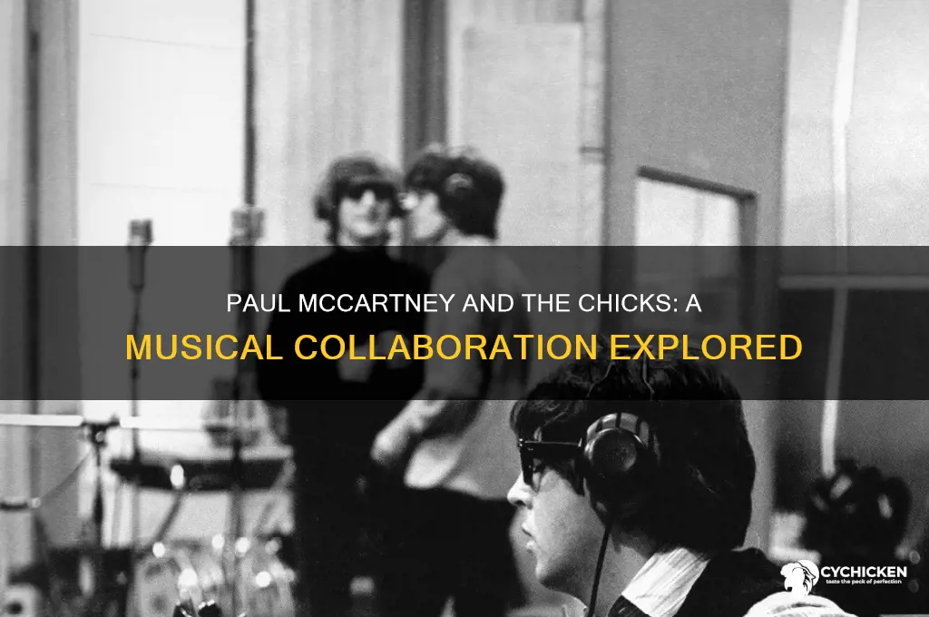 did the chicks work with paul mccartney
