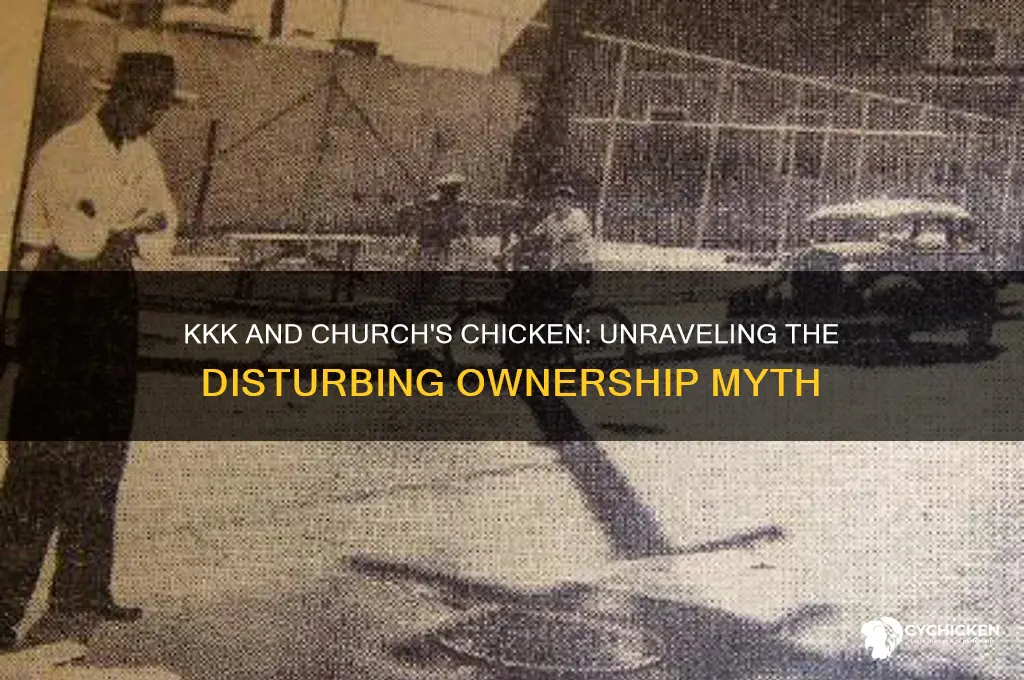 did the kkk own church
