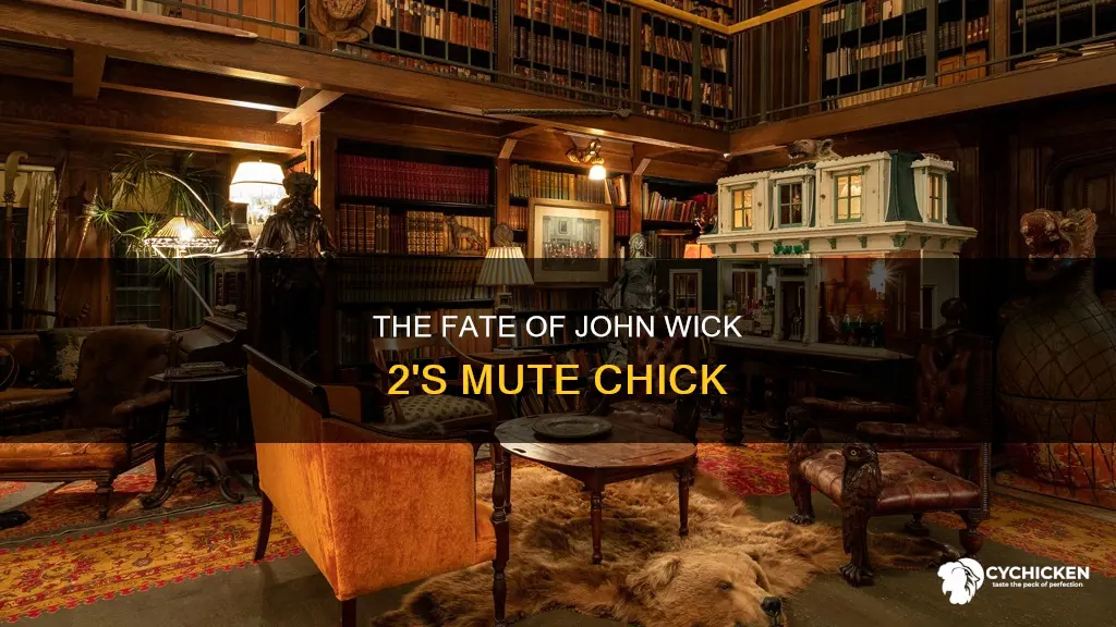 did the mute chick in john wick 2 die
