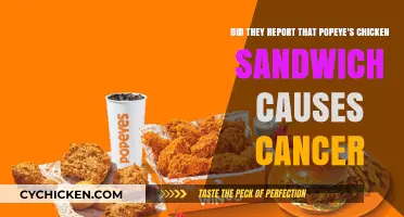 Popeye's Chicken Sandwich and Cancer: Separating Fact from Fiction