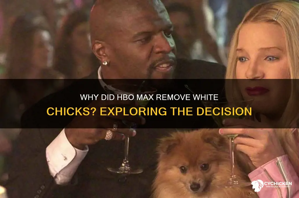 did they take white chicks off hbo max