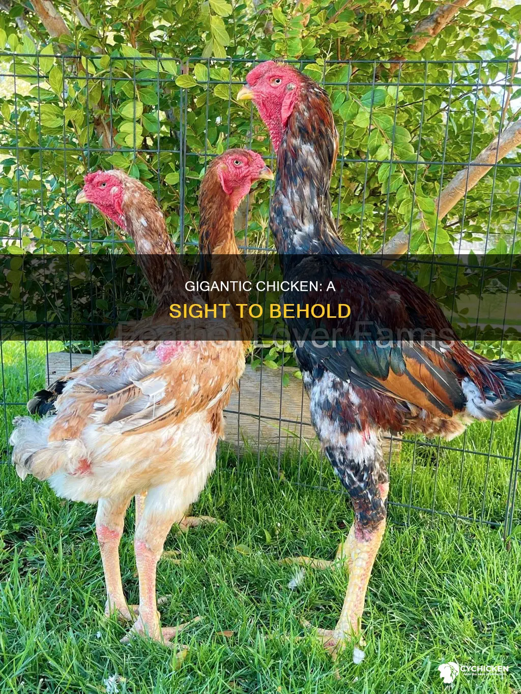did u guys see the size of that chicken