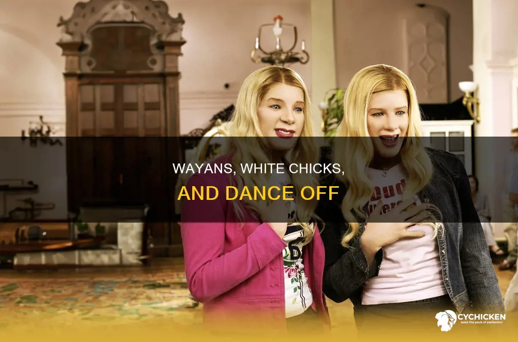 did wayans really do white chicks dance off cast