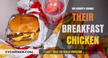Wendy's Breakfast Chicken Update: What's Changed on the Menu?