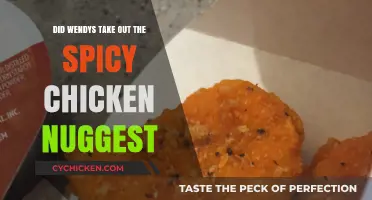 Wendy's Spicy Chicken Nuggets: Are They Still on the Menu?