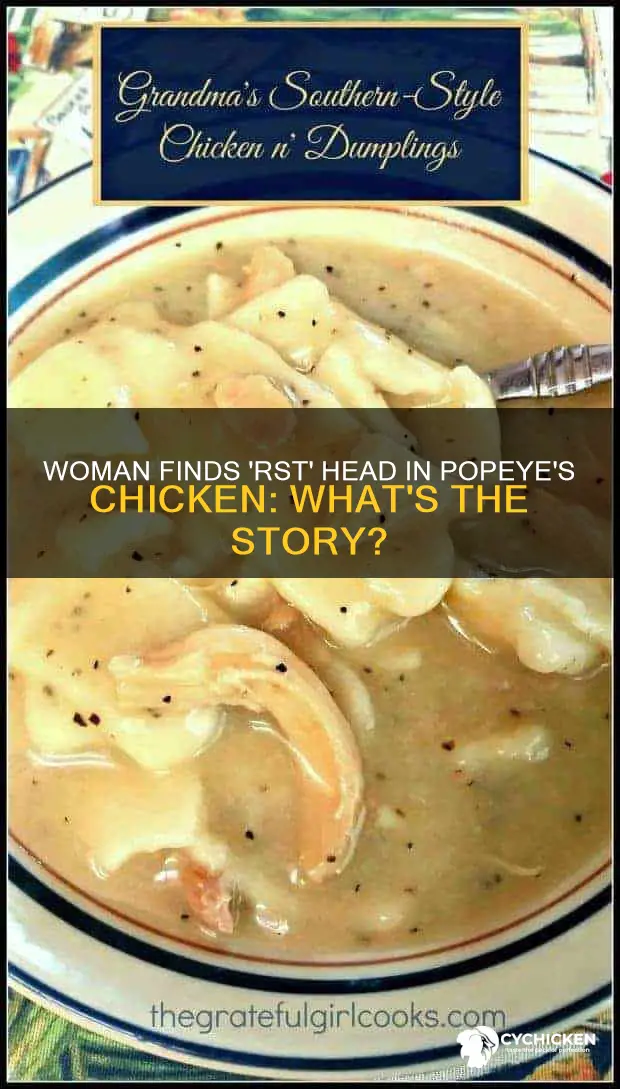did woman find a rst head in popeye