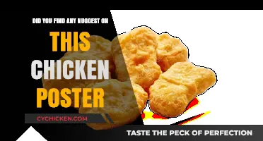How to Find Nuggets on a Chicken Poster
