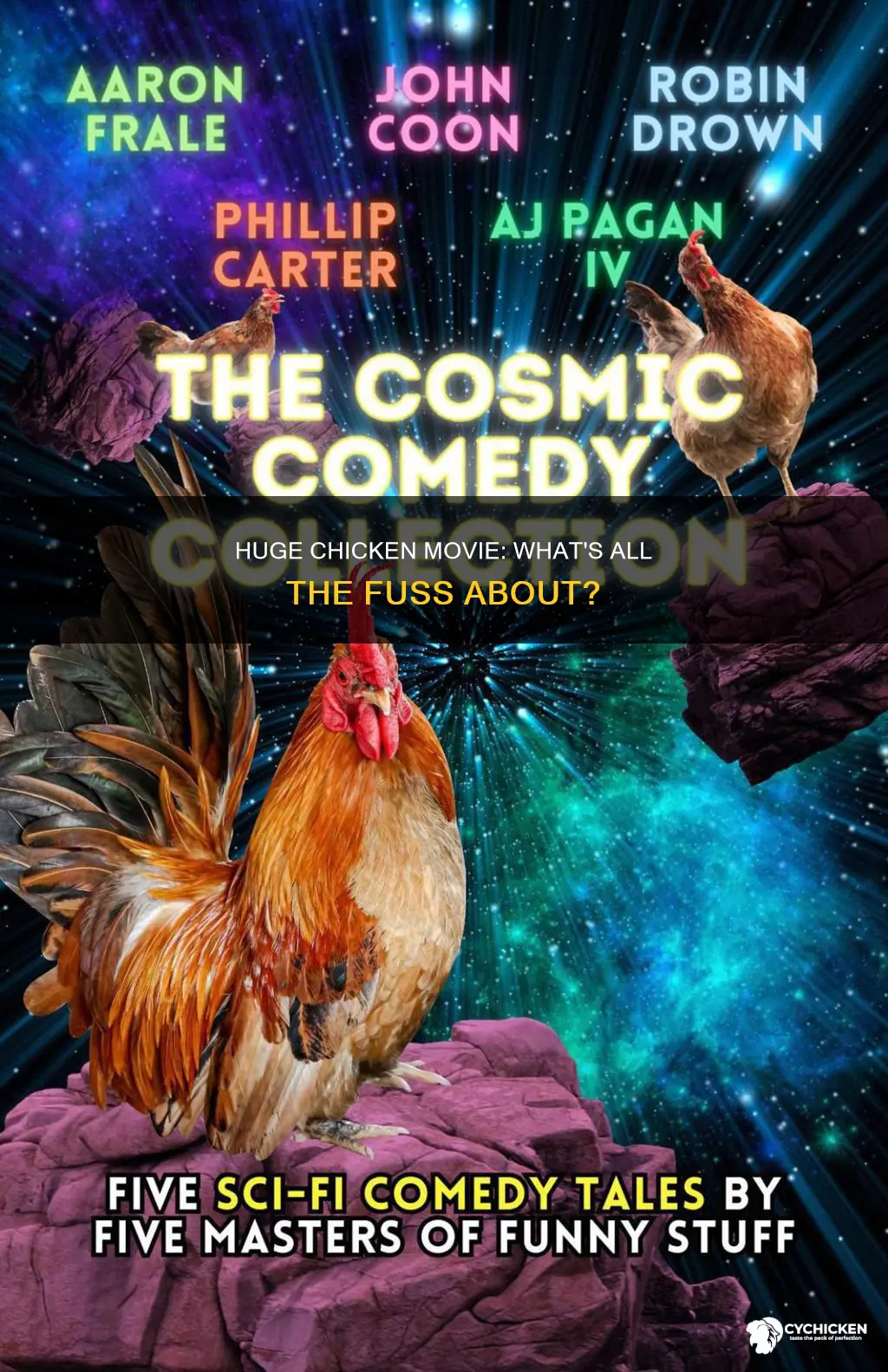 did you see the size of that chicken movie