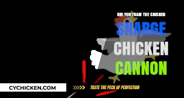 Thawing Chicken Snarge: Mastering the Chicken Cannon Technique Safely