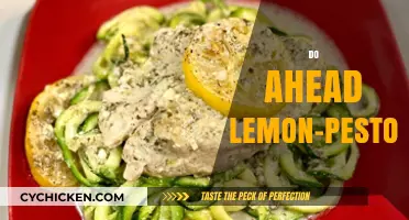 Make-Ahead Lemon Pesto Chicken: Freezer Meal Magic