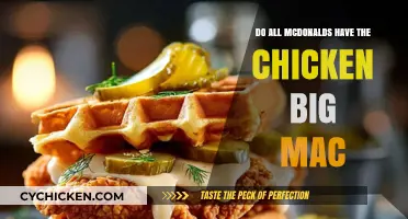 Are Chicken Big Macs Available at Every McDonald's Location?