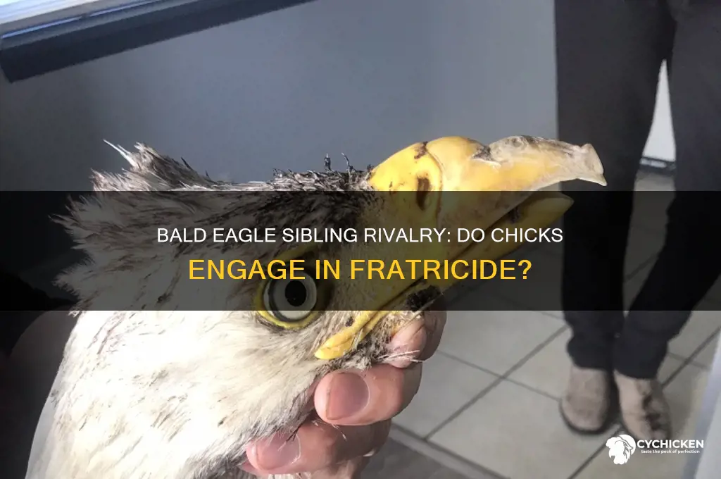 do bald eagle chicks kill each other