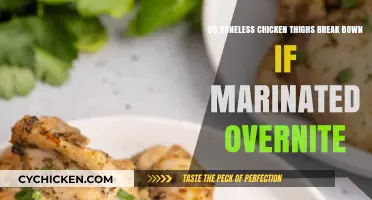 Overnight Marinade: Do Boneless Chicken Thighs Break Down?