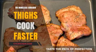 Boneless Chicken Thighs: Faster Cooking Times and Juicy Results