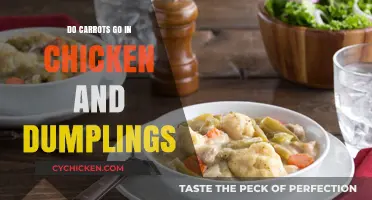 Carrots in Chicken and Dumplings: A Tasty Addition or Not?