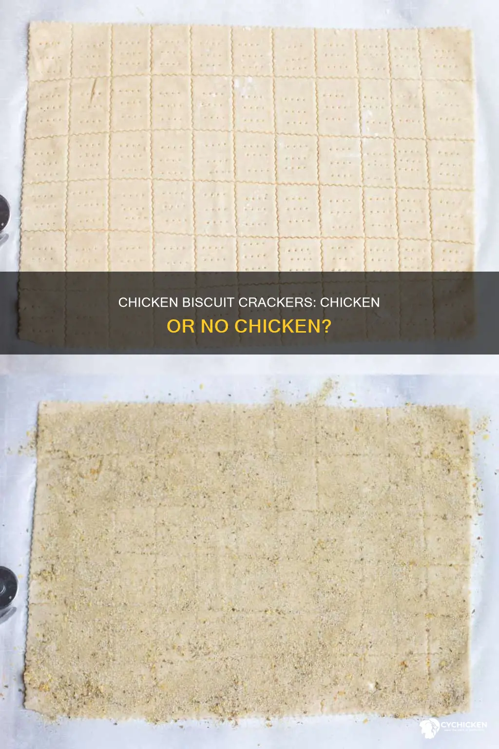 do chicken biscuit crackers actually have chicken in them
