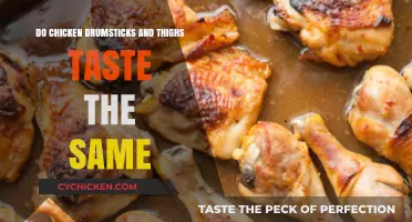 Drumsticks vs. Thighs: Uncovering the Flavor Differences in Chicken