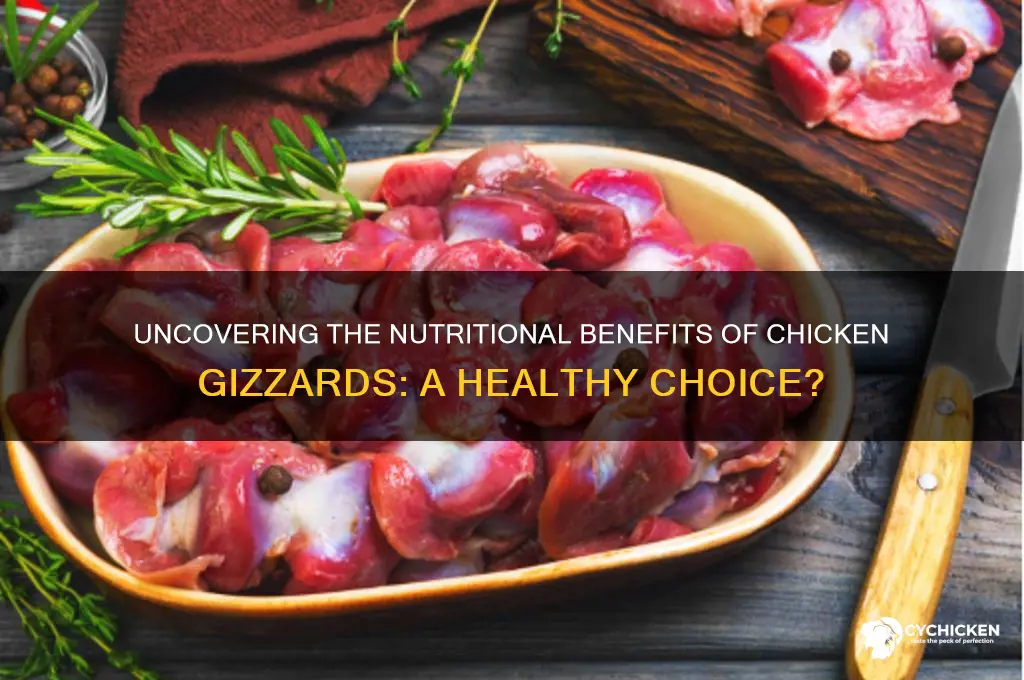 do chicken gizzards have any nutritional value