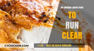 Do Chicken Juices Need to Run Clear? Cooking Safety Tips