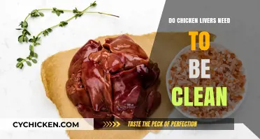 Should Chicken Livers Be Cleaned Before Cooking? A Culinary Guide