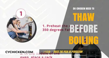 Should You Thaw Chicken Before Boiling? A Quick Cooking Guide