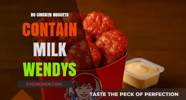 Do Wendy's Chicken Nuggets Contain Milk? Ingredients Explained