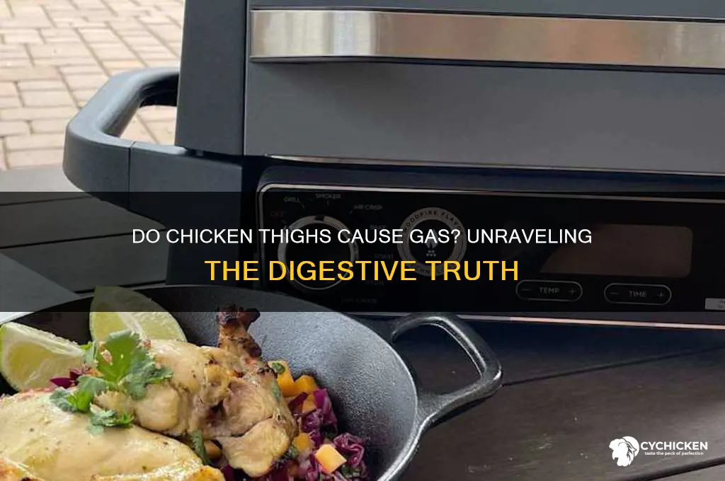 do chicken thighs cause gas