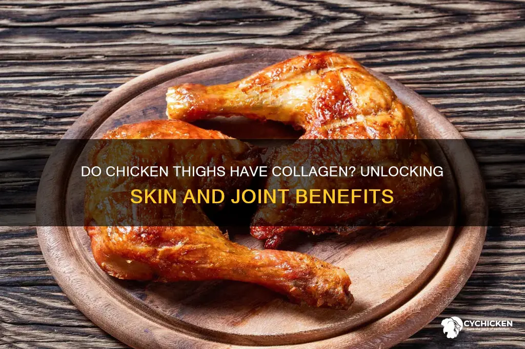 do chicken thighs have collagen