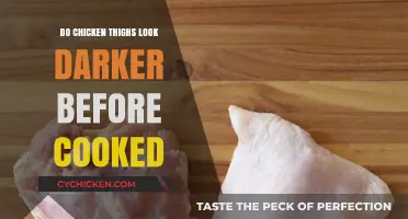 Why Chicken Thighs Appear Darker Before Cooking: Explained