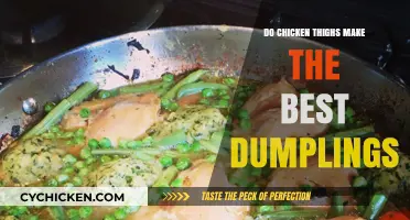 Chicken Thighs in Dumplings: The Ultimate Filling Choice?