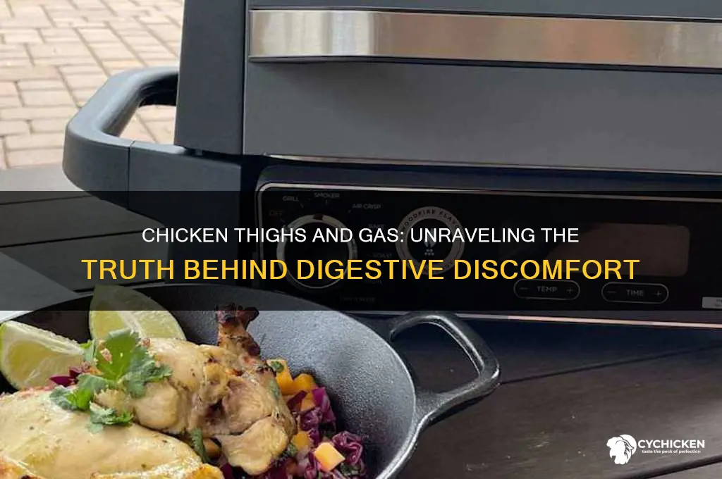 do chicken thighs make you gassy
