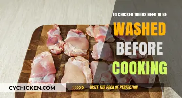 Should You Wash Chicken Thighs Before Cooking? Expert Advice