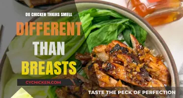 Chicken Thighs vs. Breasts: Uncovering the Scent Differences