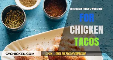 Chicken Thighs vs. Breasts: Which Makes the Best Chicken Tacos?