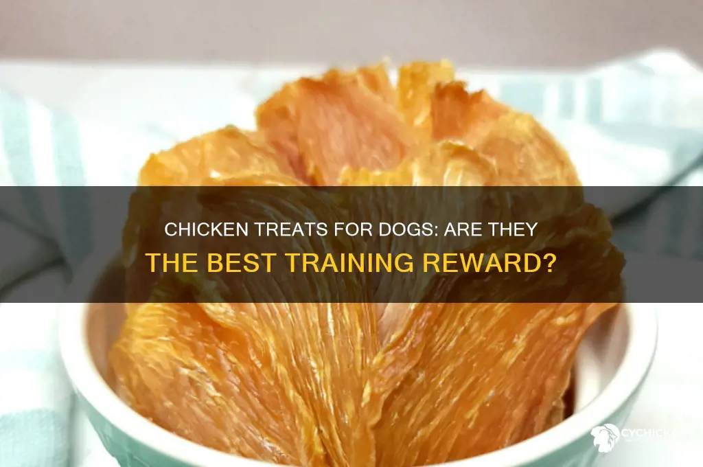 do chicken treats work better for dogs