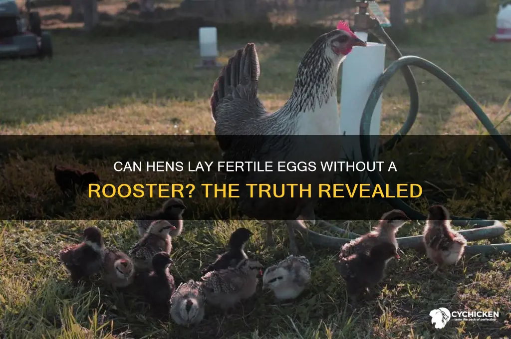 do chickens need a rooster to have chicks
