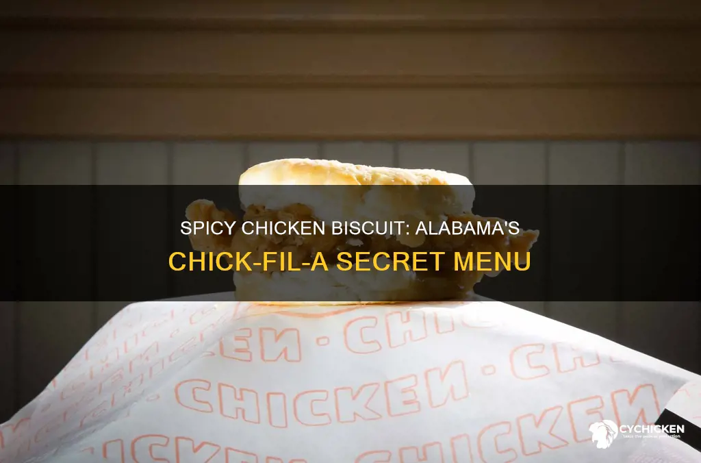 do chickfilas in alabama have the spicy chicken biscuit