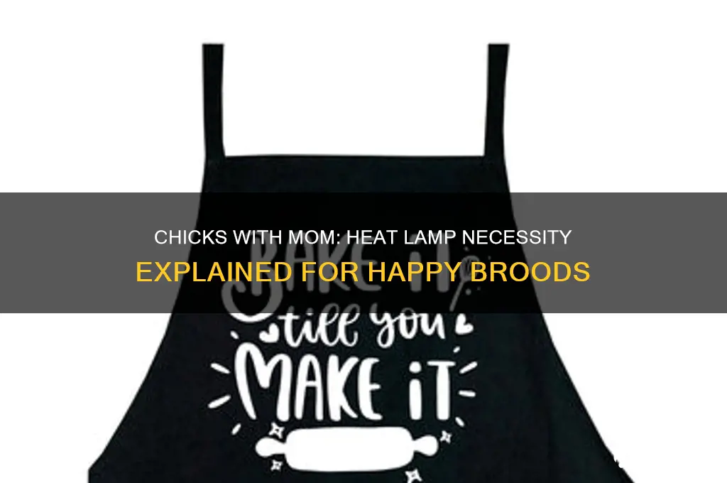 do chicks need a heat lamp with mom