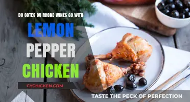 Pairing Lemon Pepper Chicken with Côtes du Rhône Wines