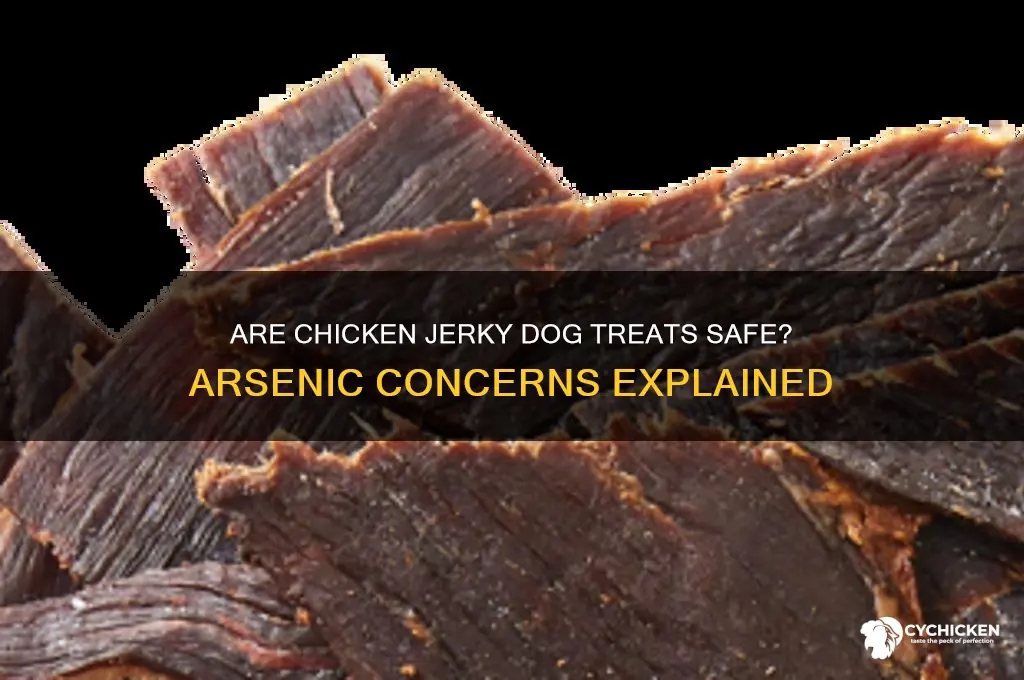 do dog treats chicke jerky have arsenic