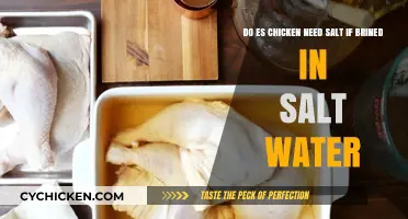 Brining Chicken: Salt Water or Salt?