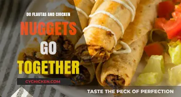 Flautas Meet Chicken Nuggets: A Surprising Culinary Combo?