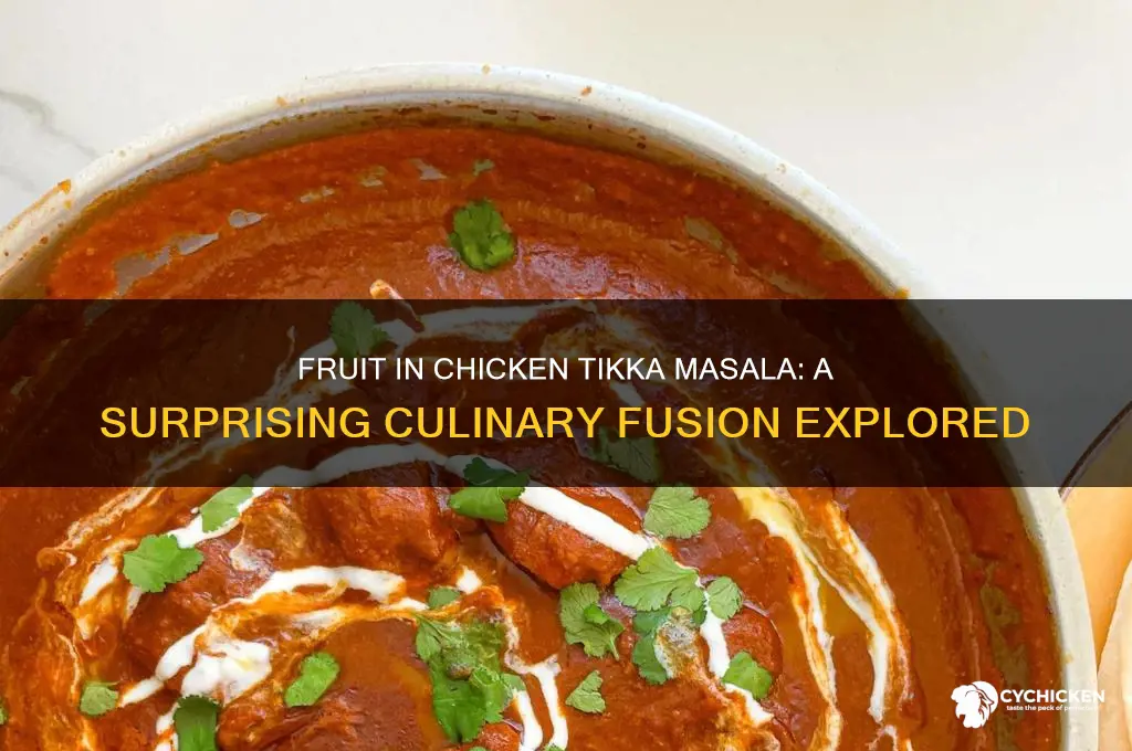 do fruit and chicken tikka masala mix