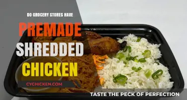 Premade Shredded Chicken: Where to Find It in Grocery Stores